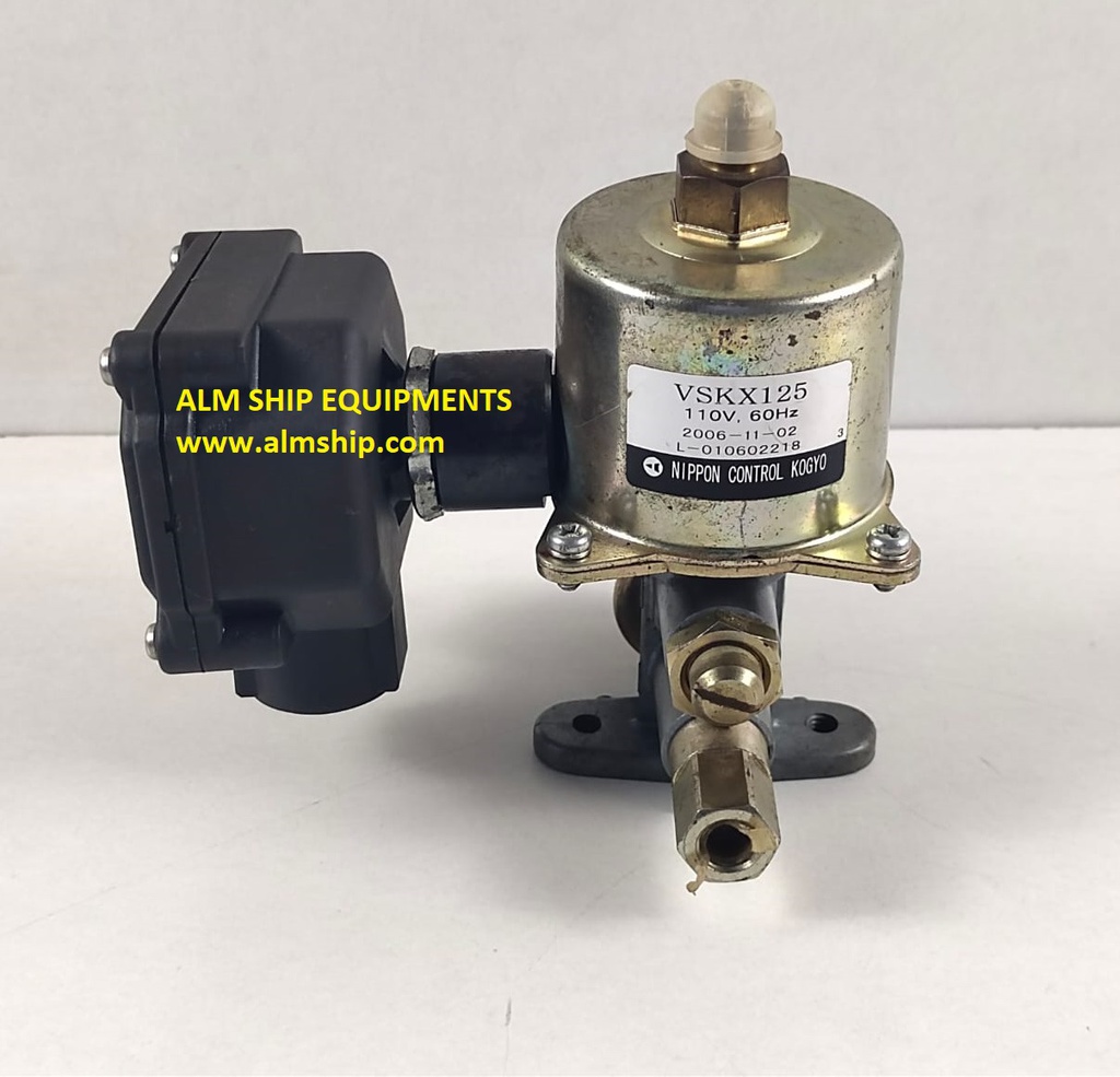 Nippon Control Kogyo VSKX125 Solenoid Pump | ALM SHIP EQUIPMENTS